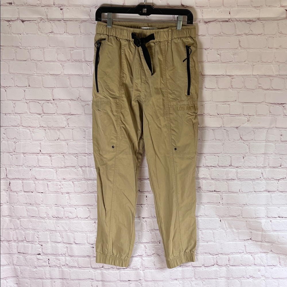 Pacsun Khaki Cargo‎ Jogger Pants Woman’s Size Small